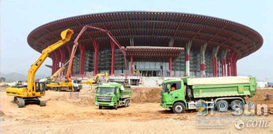 雷薩泵送綠色裝備助力APEC會議場館建設