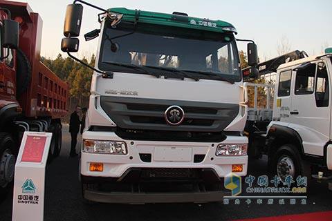 中國重汽 M5G 280馬力 6X4 國四 十噸隨車起重運輸車