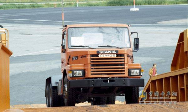 1980年發(fā)布的全新斯堪尼亞T112卡車，中國林業(yè)部采購了158輛