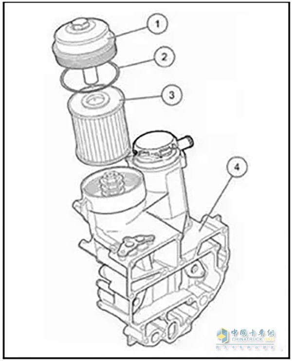 跟換MC1,MC13發(fā)動(dòng)機(jī)濾清器示意圖