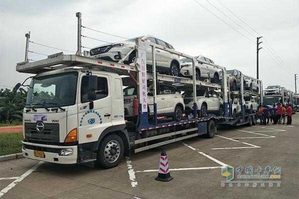 廣汽日野節(jié)油大賽決賽拉開帷幕，轎運車蓄勢待發(fā)