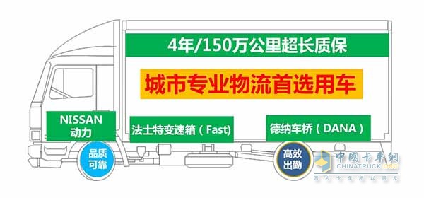 東風(fēng)輕型車NISSAN動(dòng)力車型城市物流首選