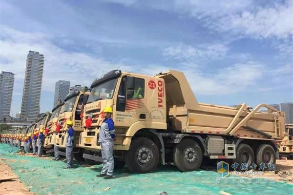 紅巖智能渣土車深圳版