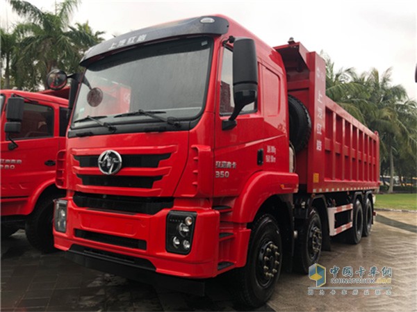 杰卡C500 350馬力 8X4重載自卸車