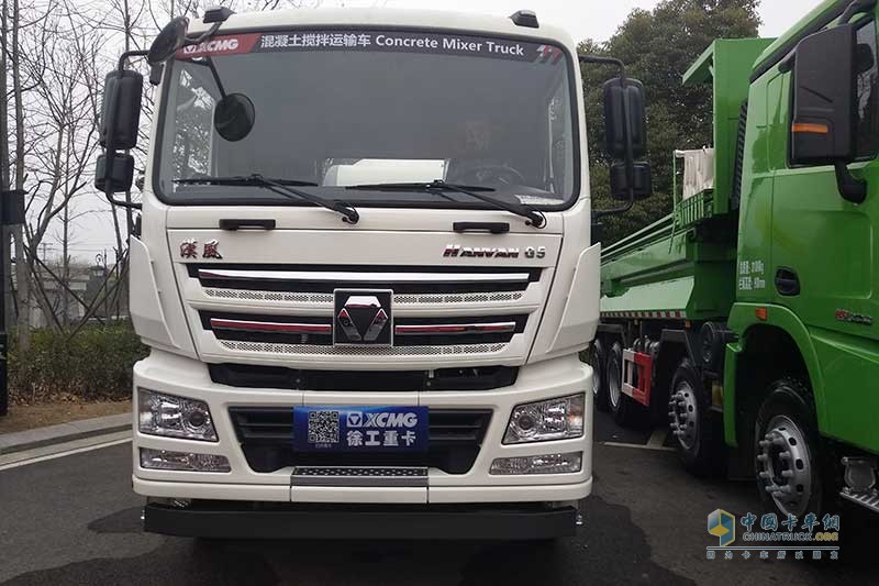 徐工汽車 漢風G5 350馬力 8×4 12m3 攪拌車