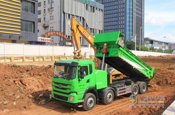 比亞迪T10ZT純電動智能泥頭車