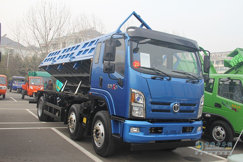 奧馳汽車 X系 220馬力 6×4 側(cè)翻斗自卸車