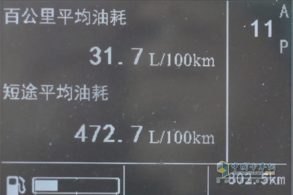 中國首款智能卡車  汕德卡車輛綜合油耗為31.7L/100KM