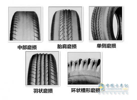 輪胎異常磨損型式