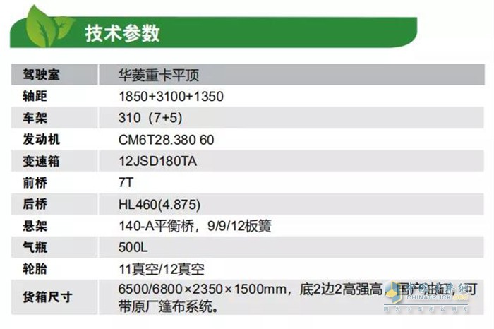 華菱重卡天然氣自卸車