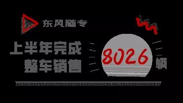 上半年完成整車銷售8026臺