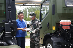 首戰(zhàn)用我，強(qiáng)筑國防-上汽輕卡軍車積極投身三軍建設(shè)!