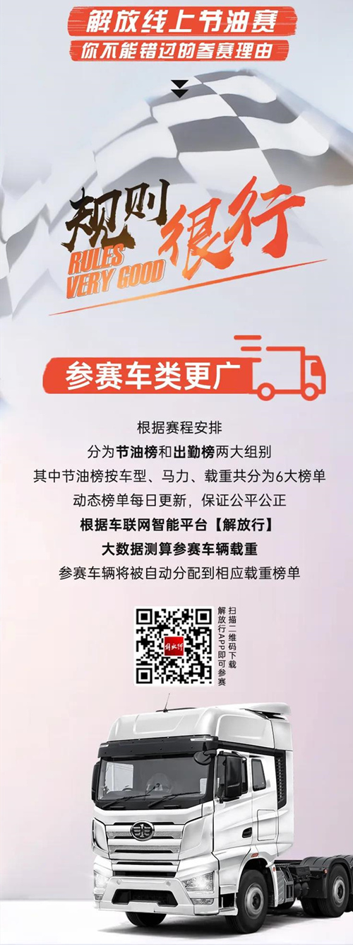 一汽解放車車聯(lián)網(wǎng)節(jié)油挑戰(zhàn)賽