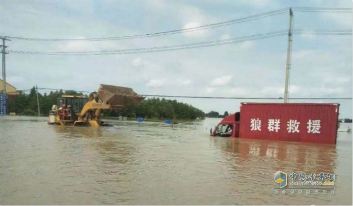 江淮輕卡盡最大力量保障賑災和受災車輛正常運營