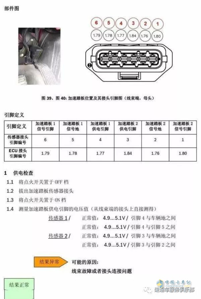 加速踏板 卡車維修 卡車零部件