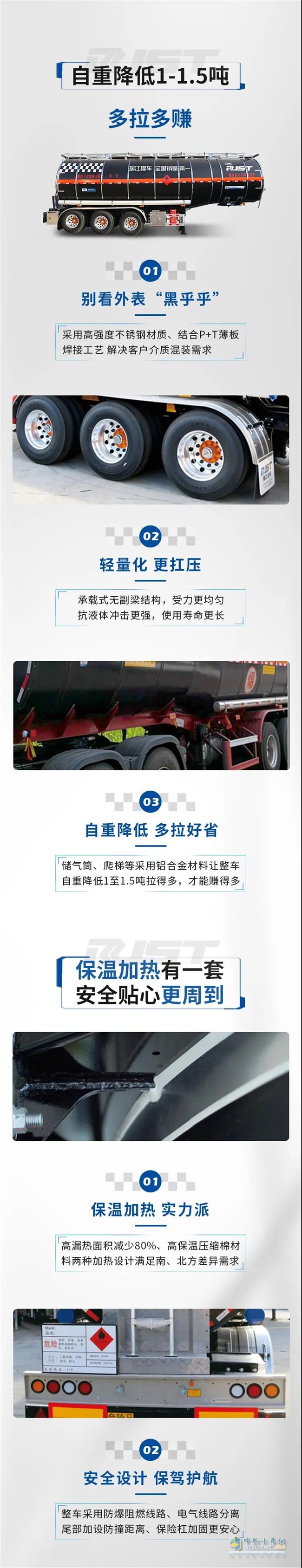 中集瑞江  液罐車