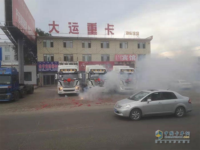 大運(yùn)重卡持續(xù)勤耕市場(chǎng)