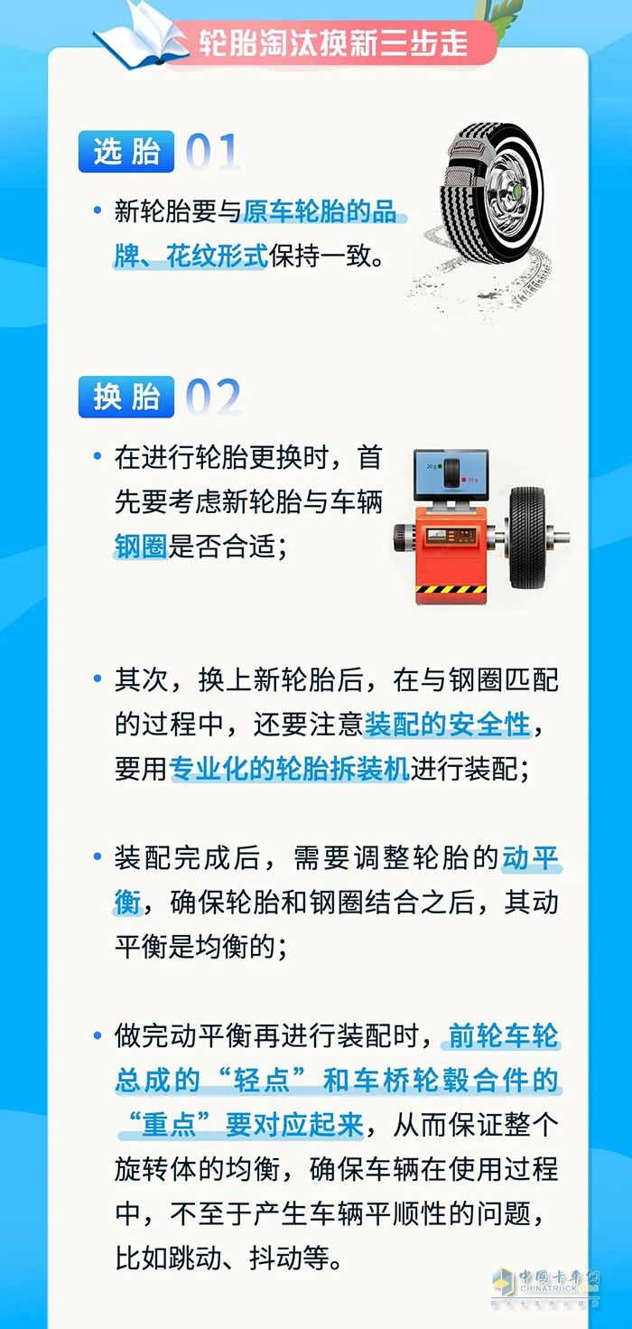 東風(fēng)商用車(chē) 輪胎大學(xué)問(wèn) 選對(duì)換對(duì)