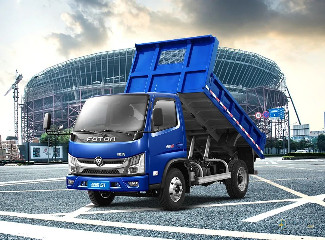 福田瑞沃工程車，X-Truck金剛S1，新藍牌，國六