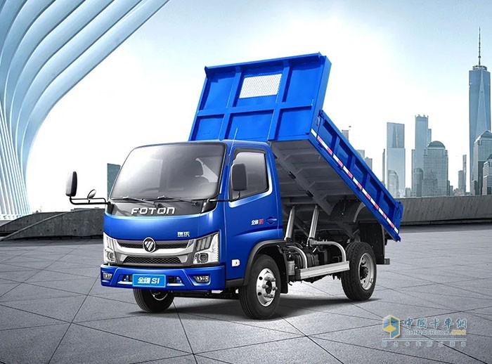 福田瑞沃工程車，X-Truck金剛S1，新藍牌，國六