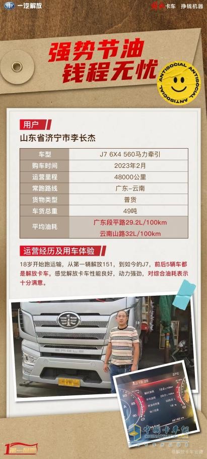 一汽解放1-5月累計(jì)終端份額25.7%，斬獲五連冠！