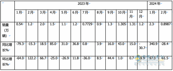 2月載貨車：銷量創(chuàng)近8月新低； 東商重回第一； 解放\重汽爭第二；陜汽亮眼