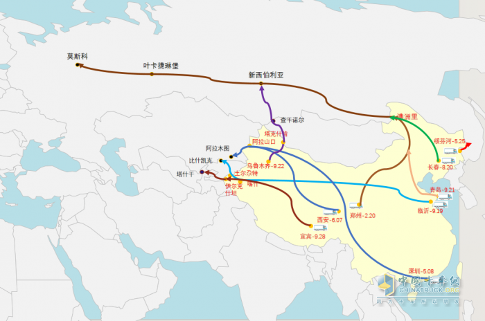 解放J7創(chuàng)領(lǐng)版跨境長測之旅，帶您駛向TIR“藍海”