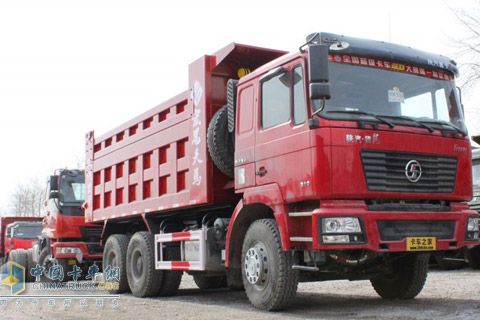 陜汽 德龍F2000重卡 300馬力 6×4 自卸底盤車 SX3255DN3841