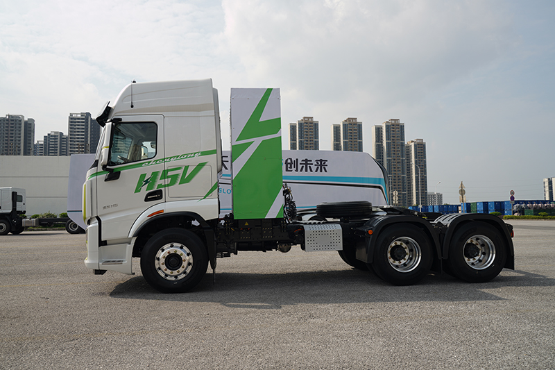 東風(fēng)柳汽乘龍 H5V 282kwh 6x4 充換電一體牽引車