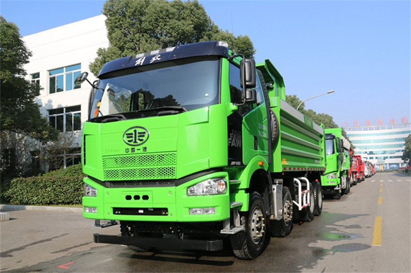 一汽解放 J6P重卡 350馬力 8X4 6米 國(guó)五自卸車(CA3310P66K24L1T4E5)