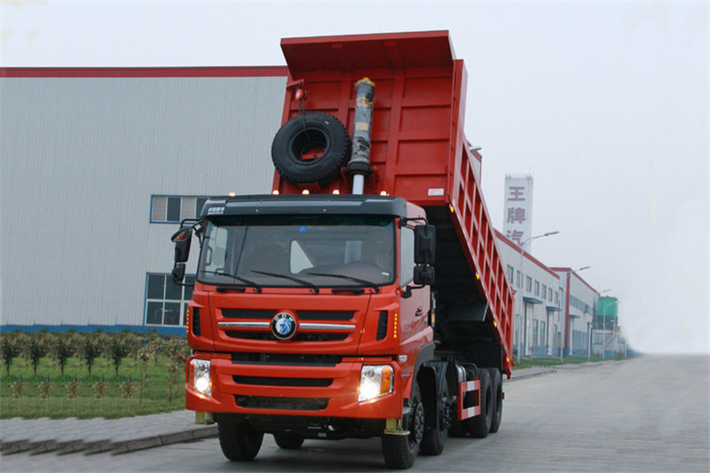 重汽王牌 W5B-M重卡 270馬力 8X4 6.8米 國四自卸車(CDW3310A1S4)