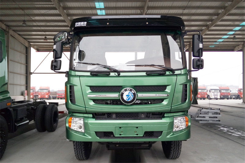 重汽王牌 W5D-M中卡 180馬力 4X2 4.5米 國四自卸車(10檔)(CDW3161A1N4)