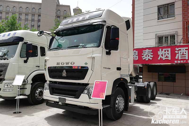 中國(guó)重汽 HOWO T6G重卡 380馬力 6X4 國(guó)五牽引車(ZZ4257N324WE1)