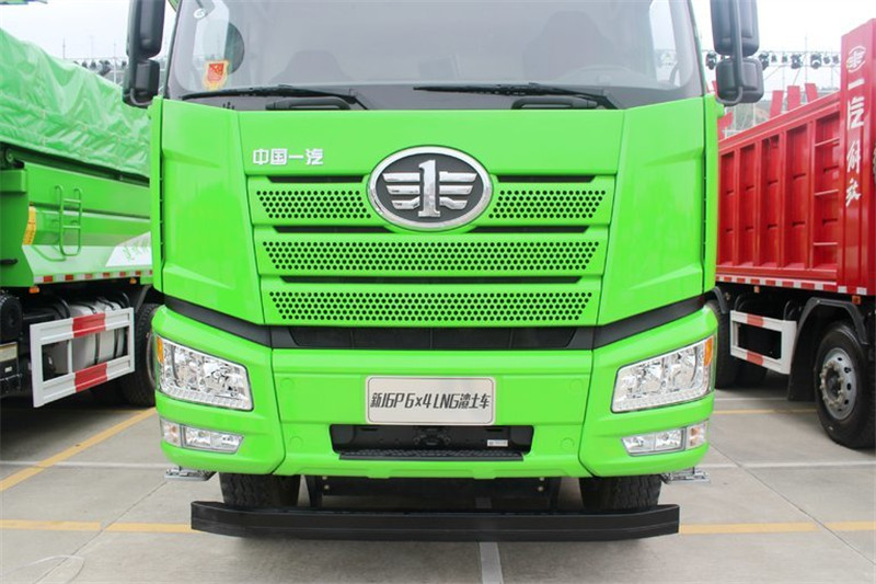 一汽解放 J6P重卡 350馬力 6X4 國五6.2米LNG自卸車(CA3250P66L2T1E24M5)