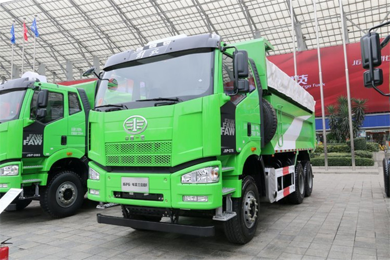 一汽解放 J6P重卡 390馬力 6X4 6.2米 國(guó)五自卸車(CA3250P66K2L2T1A1E5)