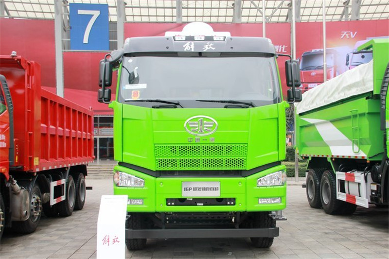 一汽解放 J6P重卡 390馬力 8X4 6.5米 國(guó)五自卸車(chē)(CA3310P66K24L2T4AE5)