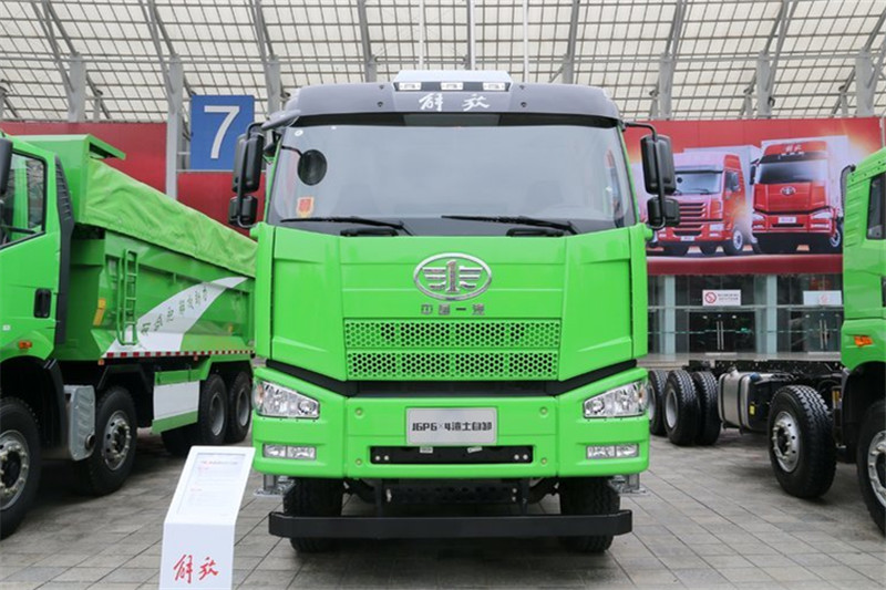 一汽解放 J6P重卡 375馬力 6X4 5.6米 國(guó)五渣土自卸車(CA3250P66K2L1T1AE5)