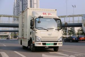 一汽解放輕卡 J6F 4.5T 4.16米單排廂式 96.77kWh 純電動(dòng)輕卡載貨車(CA5047XXYP40L2BEVA83)