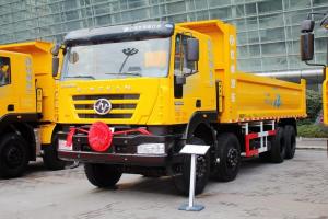 上汽紅巖 新金剛M500 350馬力 8X4 7.4米 國五 LNG自卸車(CQ3316HTG366TB1)