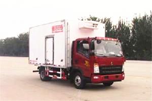 重汽HOWO輕卡 統(tǒng)帥 物流版 141馬力 4X2 4米 國五 冷藏車(ZZ5047XLCF341CE145)