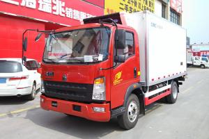 重汽HOWO輕卡 統(tǒng)帥 180馬力 4X2 5.64米 國五 冷藏車(ZZ5187XLCG451DE1)