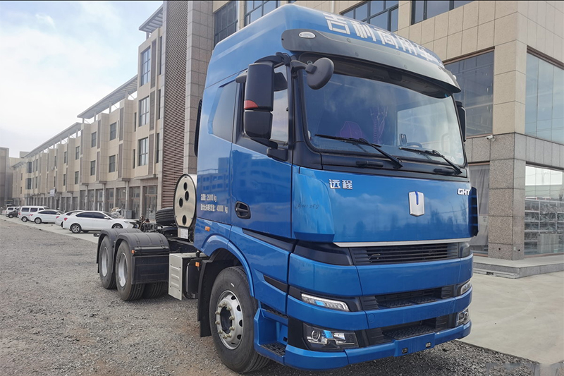 遠(yuǎn)程新能源商用車 G1L重卡 430馬力 6X4 國(guó)六 LNG牽引車(DNC4250GNK6)